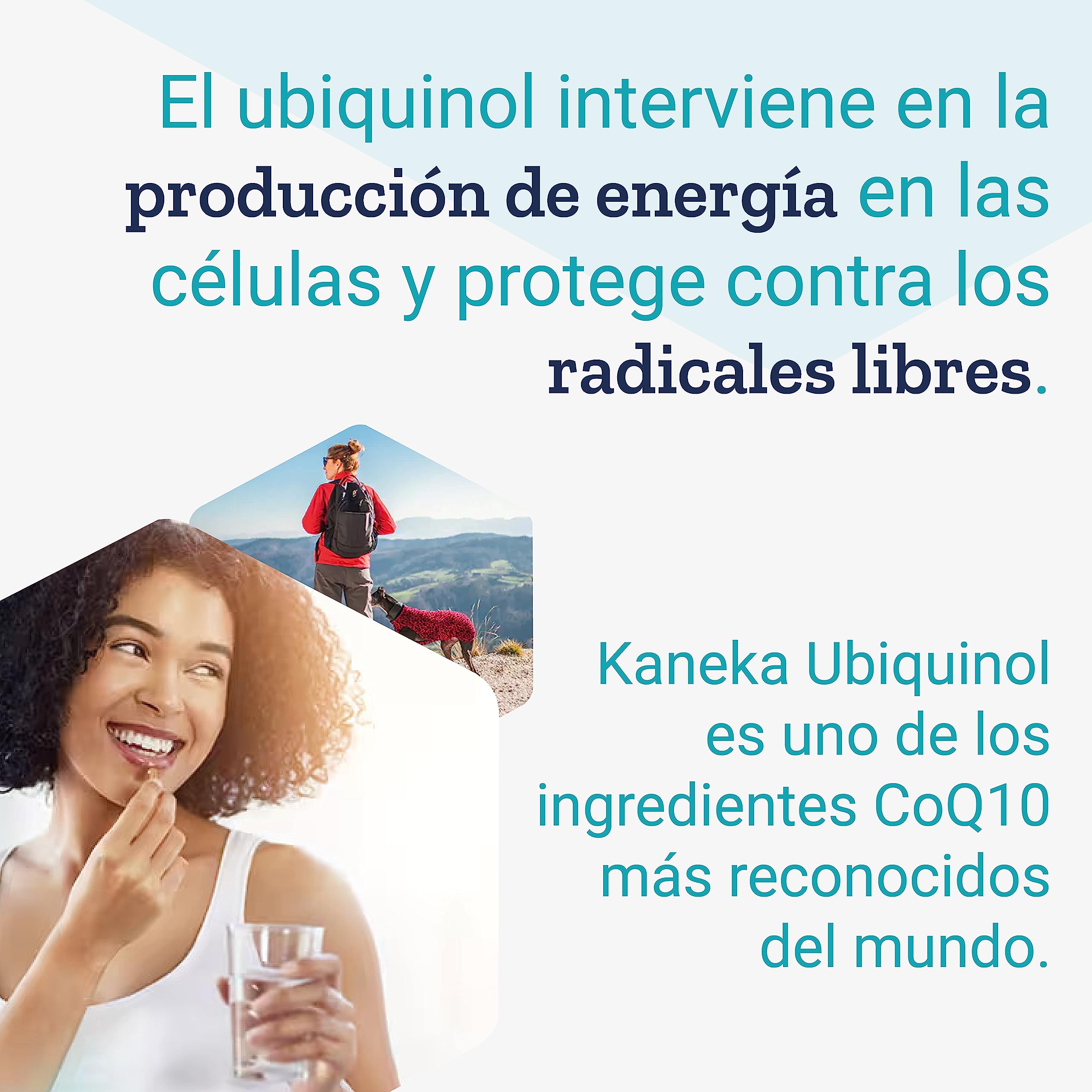 Life Extension, Super Ubiquinol, 100mg, Kaneka-Q10, 60 Cápsulas blandas, Probadas en Laboratorio, Sin Gluten, Sin Soja, No GMO