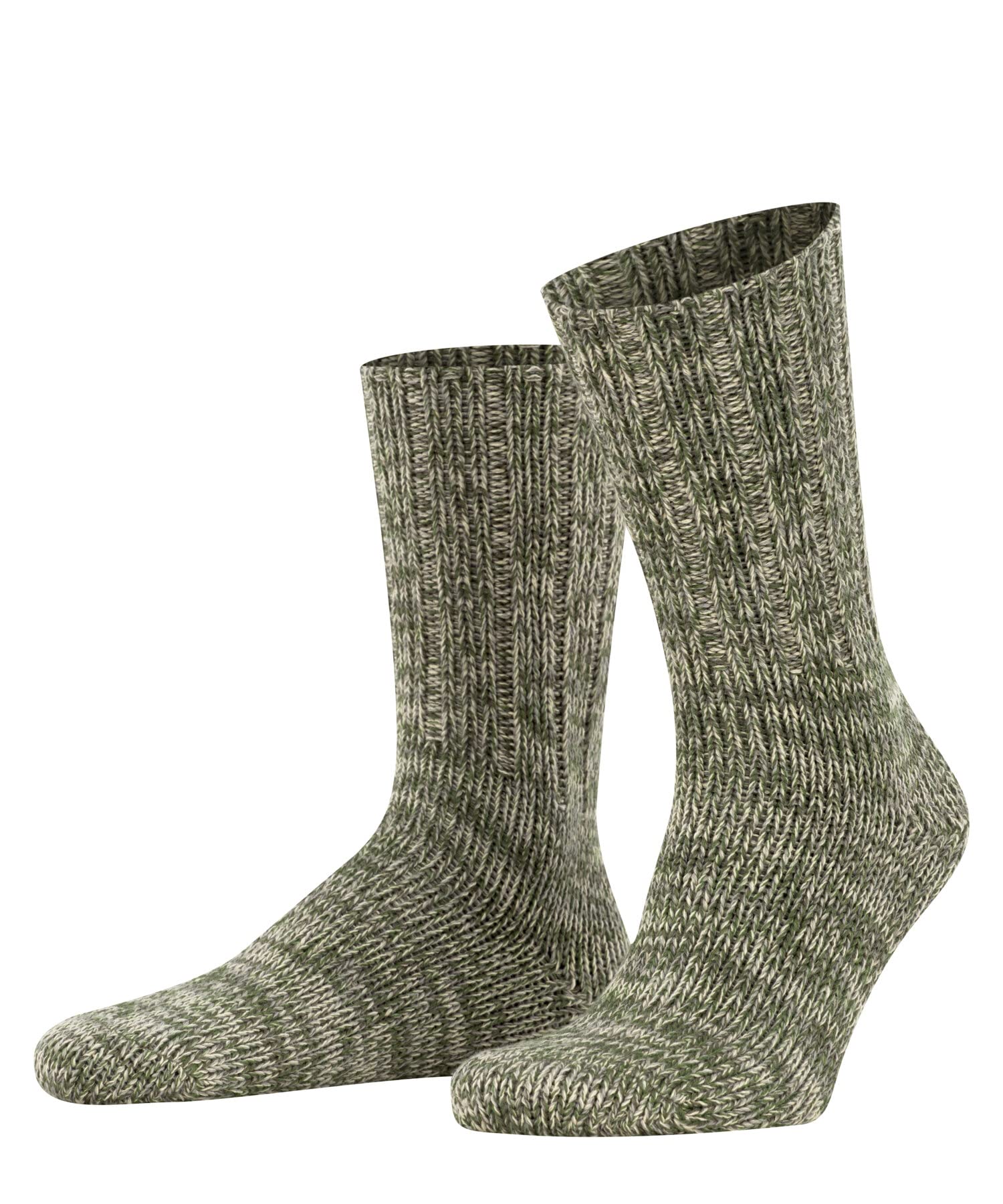 FALKE Men's Brooklyn M So Cotton Plain 1 Pair Socks, Green Thymian 7821, 5.5-8