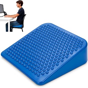 PHYSIOWORX Teen Wiggle Sensory Seat, Inflatable Wedge Wobble Cushion | PVC Material, Encourages Active Learning, Improves Focus and Posture, Sensory Sitting Solution for ADHD and Autism