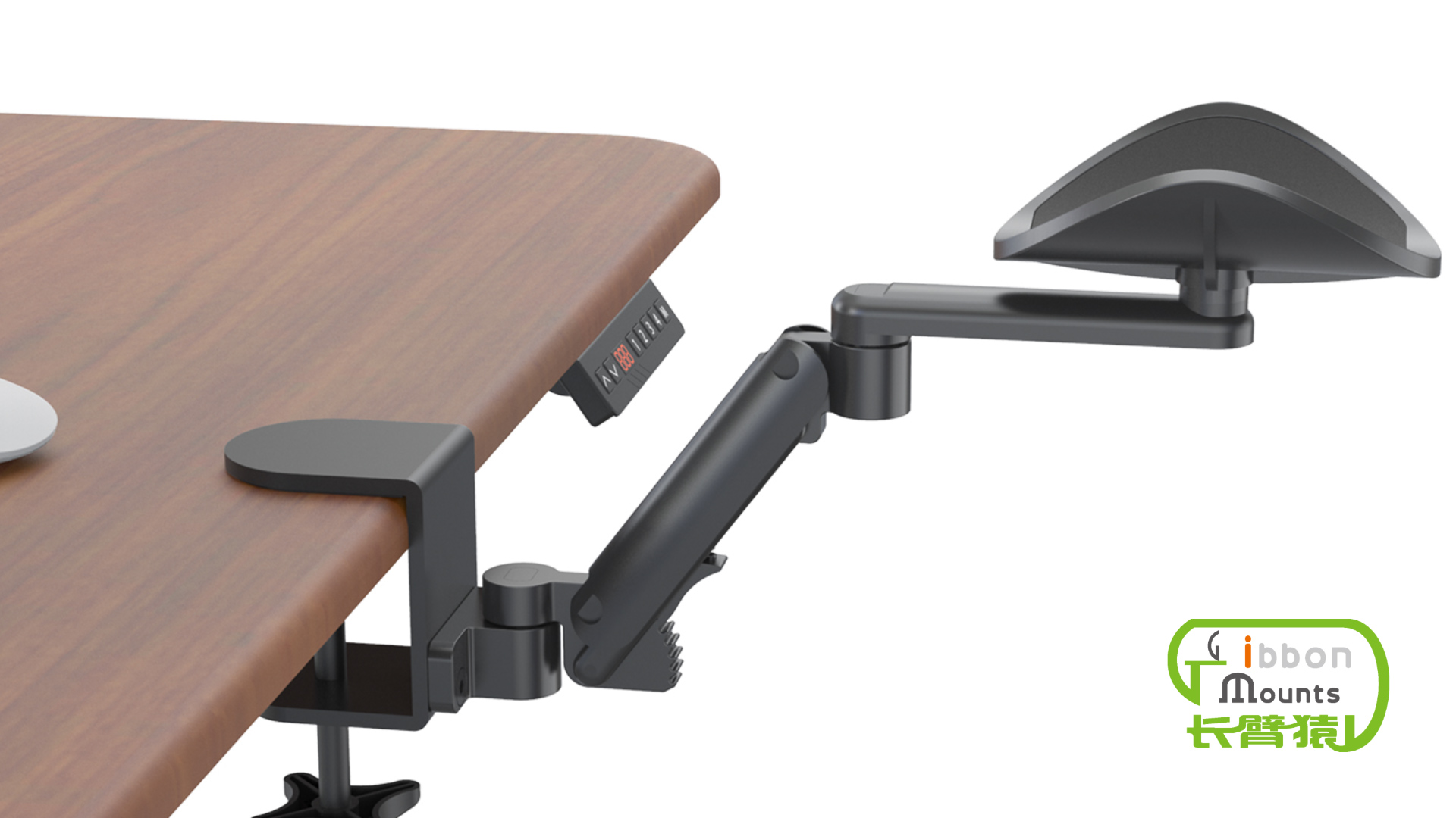 GIBBON MOUNTS ブラウン 木製 高さ調整可能 パソコンデスク 812Cimgd5WL.jpg