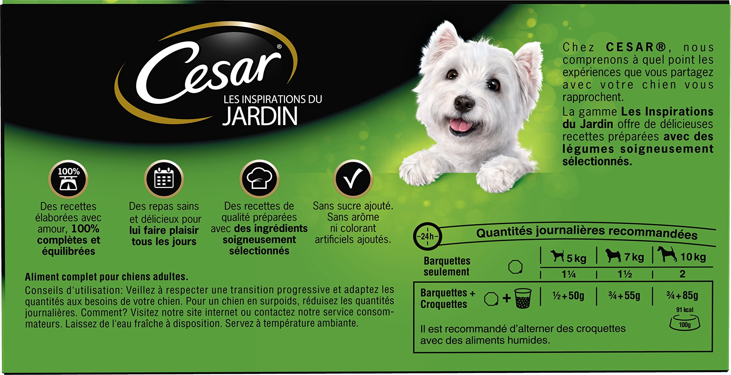 Cesar Pack de Barquettes