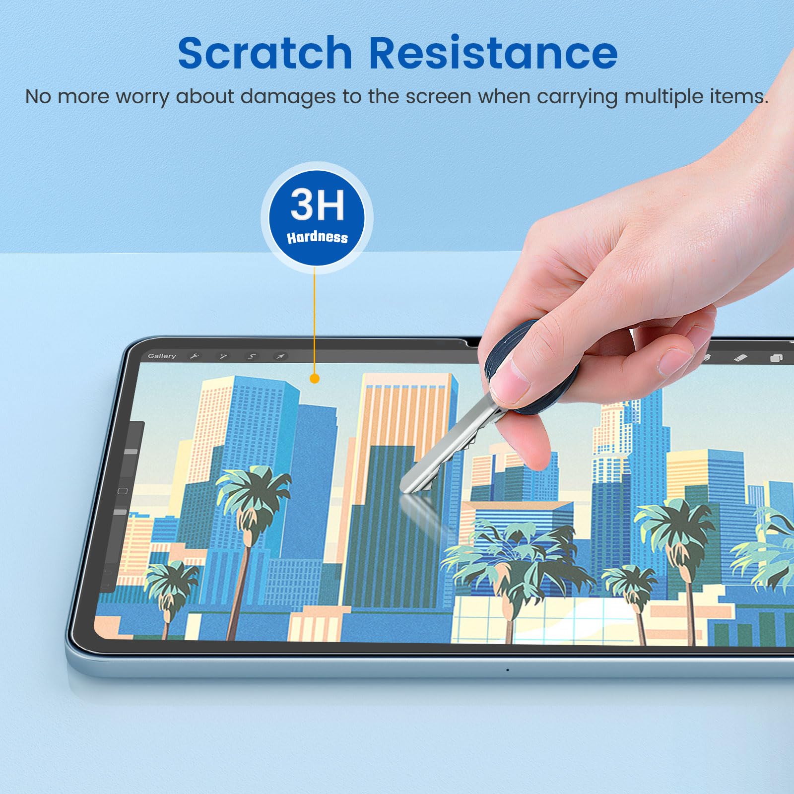 Paperfeel Schutzfolie Für IPad Air 11 Zoll (M3/M2 2024/2025) – Schreiben Wie Auf Papier & Blendfrei