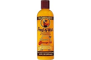 Howard Feed-N-Wax: Nurture and Rejuvenate Your Wood Surfaces