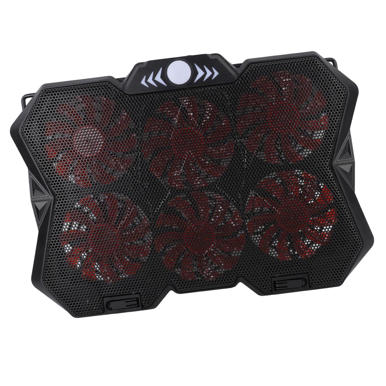 Tappetino di Raffreddamento per Laptop da Gioco 6 Altezze Regolabili e Ventole Silenziose per un Utilizzo Confortevole Compatibile con Laptop Sotto i 19 Pollici