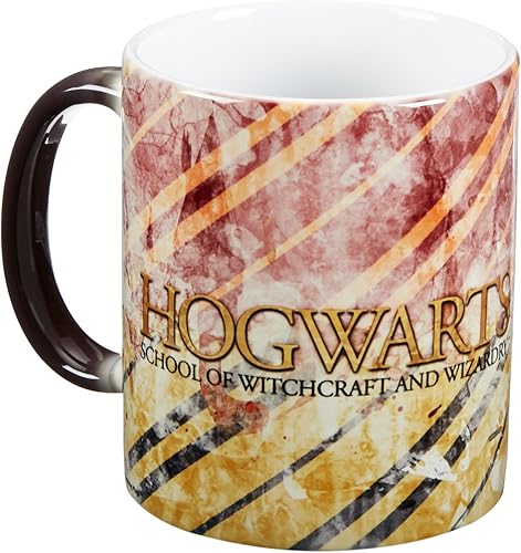 Miniatura 2 de Morphing Mugs Harry Potter (Hogwarts) - Taza de cerámica, color negro