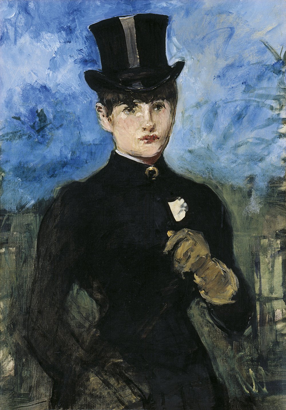 Arte impreso Edouard Manet Summer The Amazon en papel mate premium