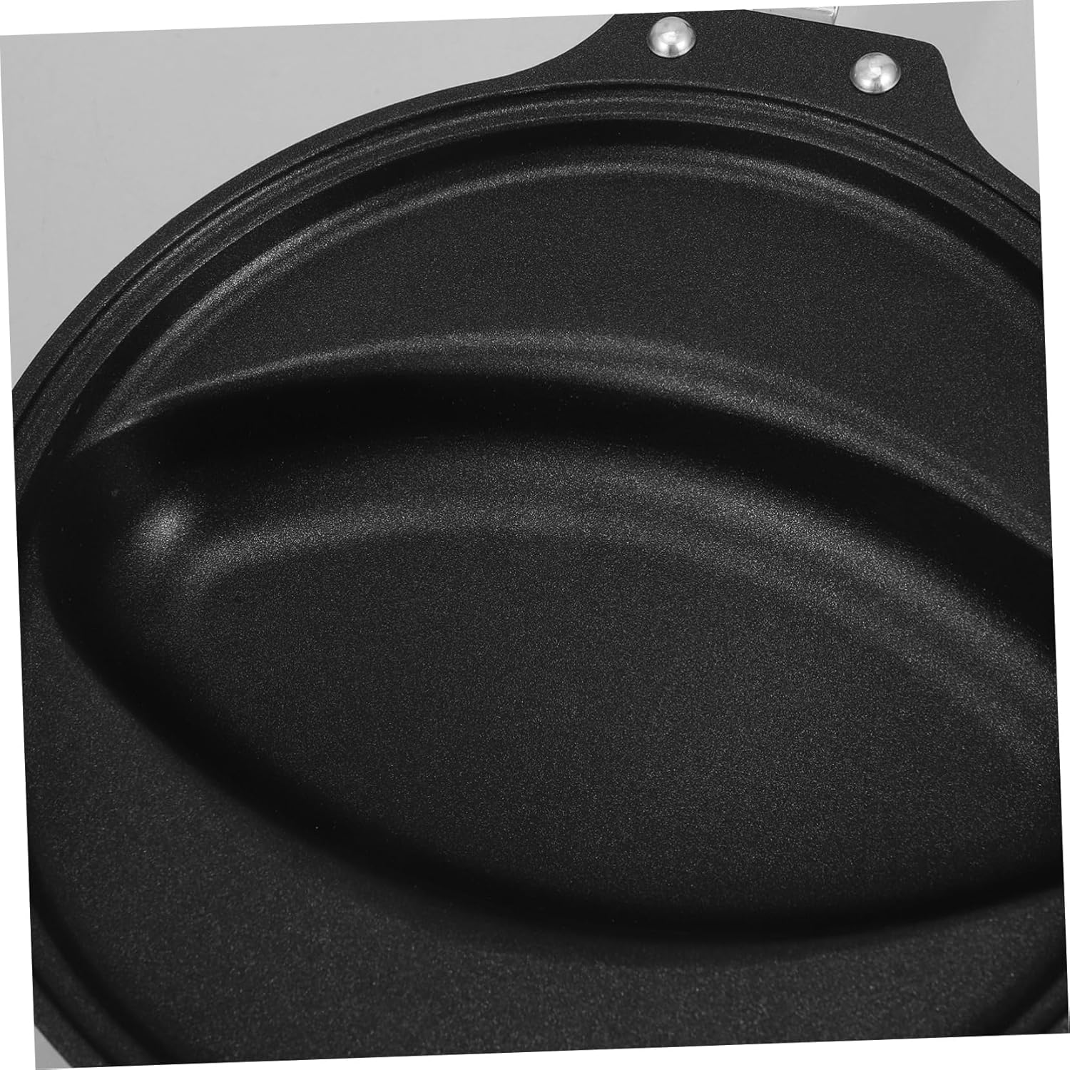 1Pc Non Stick Egg Frying Pan Ergonomic Cooking Pot for Rolled Omelets Heat Insulation Quick Heat Conduction Comfortable Storage Black