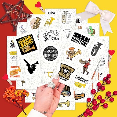 Vista 378 de BulbaCraft 100 calcomanías de baile para botella de agua, calcomanías de baile para álbumes de recortes, regalos para bailarines, regalos