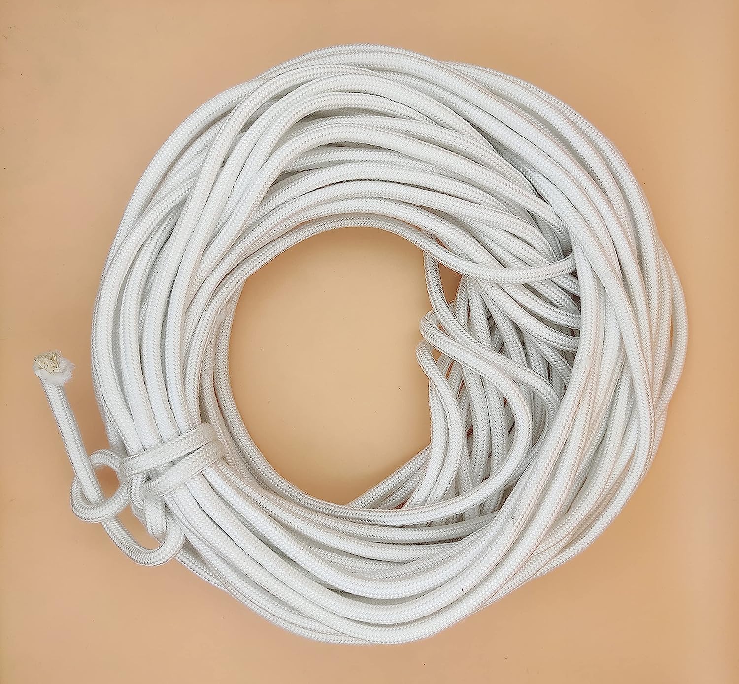 BOBBINY | Premium Cotton Like Tight Rope Braided Cord Twine String for DIY Craft - Versatile, Durable, Eco-Friendly | Red | 6 mm, 25 Meter — Amazon image 23