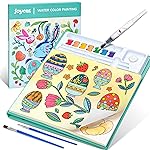 JoyCat Paint with Water Coloring Books for Toddlers, Watercolor Painting Sets for Kids Ages 3-5 4-8, Arts and Crafts Drawing Activities Toy Birthday Gift for Boys Girls (Spring)