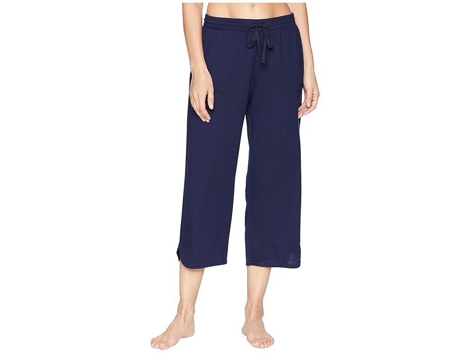 

N by Natori Nvious French Terry Capris (Midnight Navy) Women's Pajama