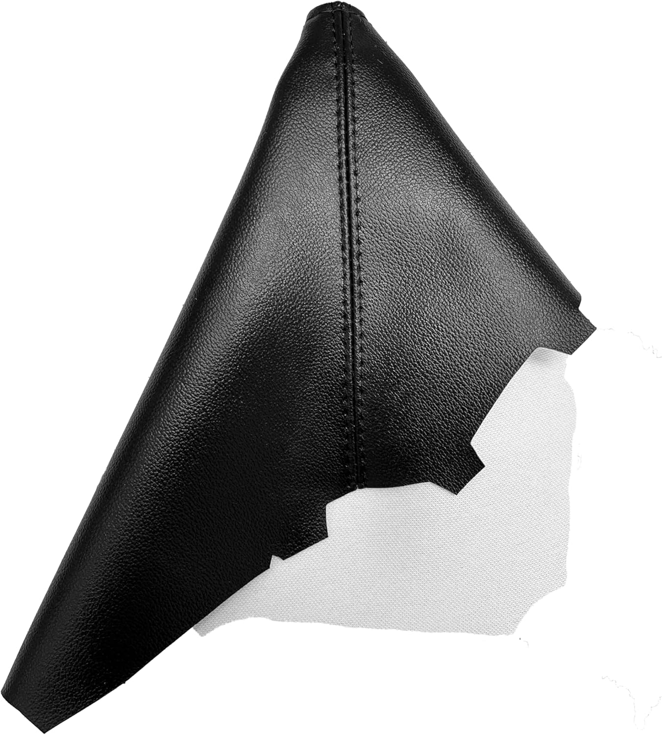 Black Synthetic Leather Parking Brake Boot Cover Compatible with Subaru BRZ Scion FR-S Toyota GT86 2012 2013 2014 2015 2016 2017 (Made in USA)