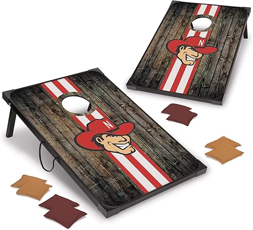 Miniatura 57 de Wild Sports NCAA 2' x 3' MDF Deluxe Cornhole Set - with Corners and Aprons