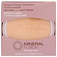 Vista 1 de MINERAL FUSION Base prensada Neutral 3, 0.32 oz