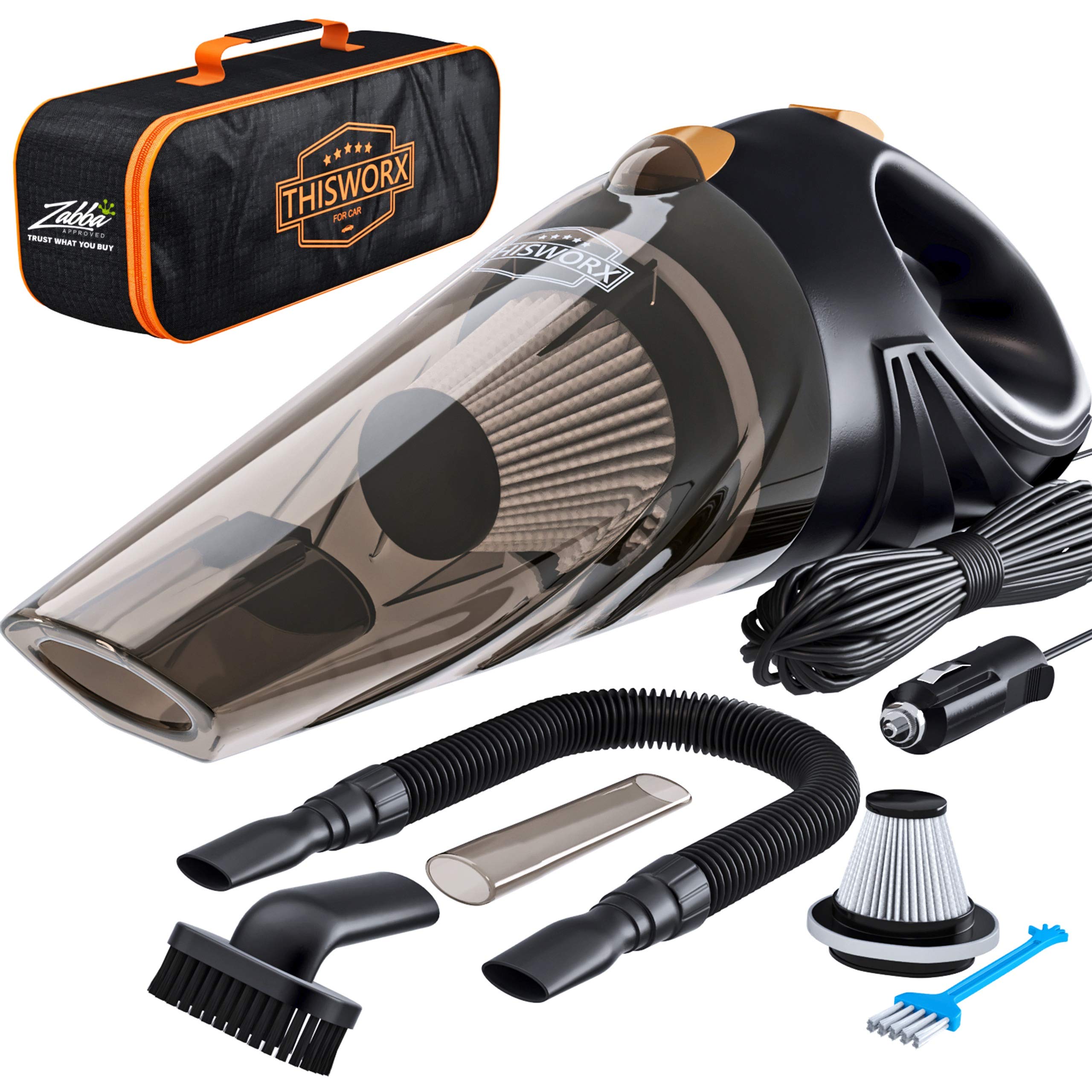 Portable Car Vacuum Cleaner: High Power 