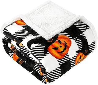 Touchat Halloween Blanket Twin Size 60