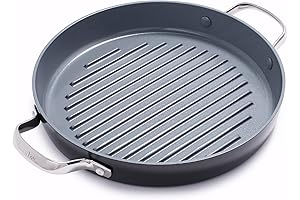 GreenPan Valencia Pro Stainless Steel Grill Pan