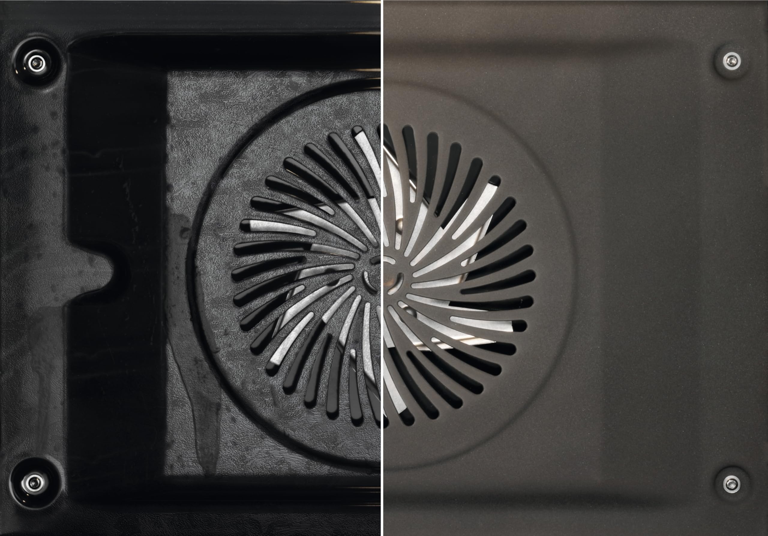 AEG Double Cavity Oven with Gas Hob CGX1130ACM, Capacity 83/36L, 2 Cooking Zones, Catalytic Self-Cleaning Oven, Cooker with Grill function, Heat Indicators, Gas Safety, Cooling Fan, 899-917x550 mm — view 3