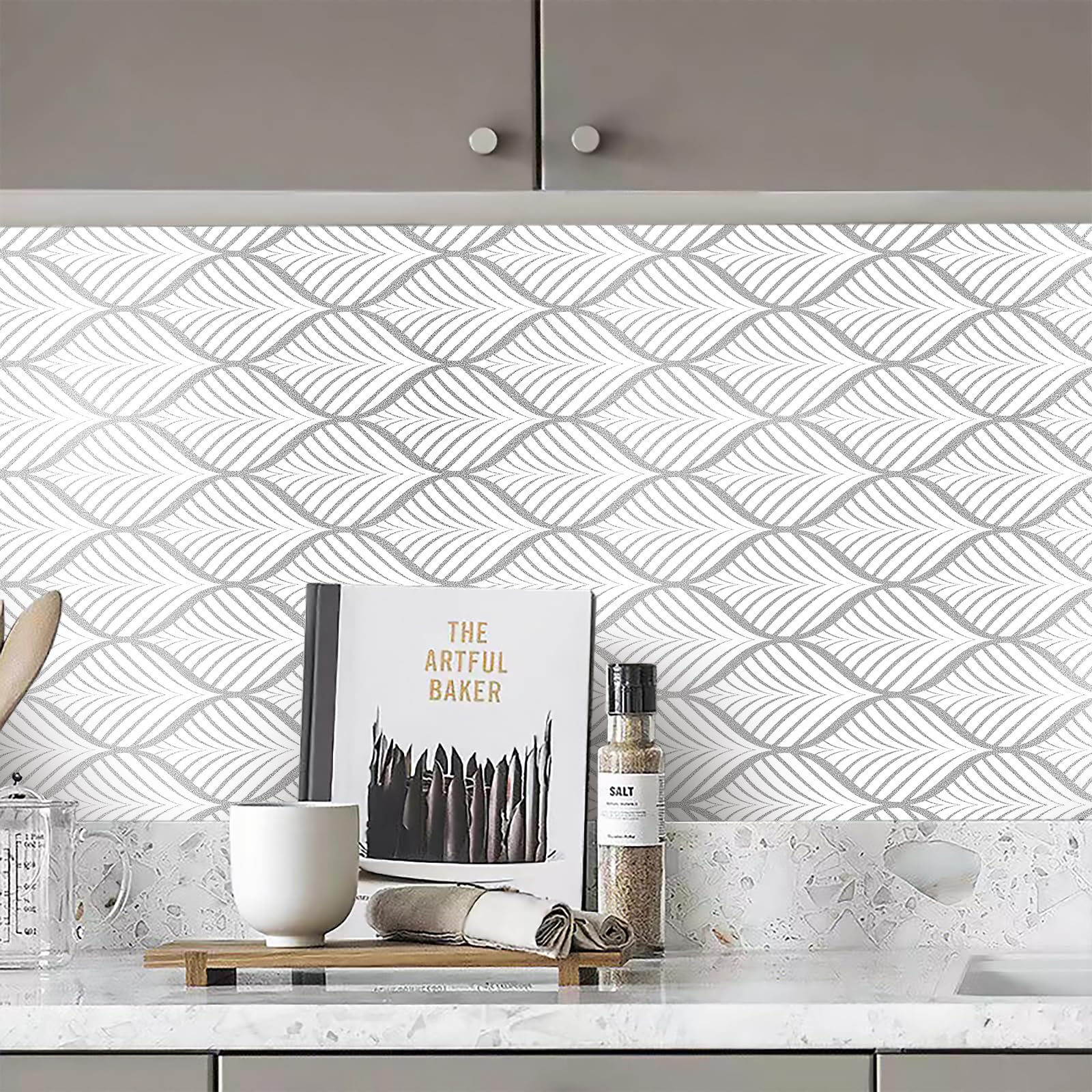 RoomMates Poppy Fields – Papel Tapiz Autoadhesivo De Lino – Yaxa, image size:1600x1600