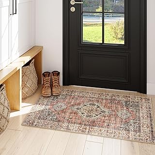 Lahome Oriental Small Area Rug - 2x4 Entryway...,