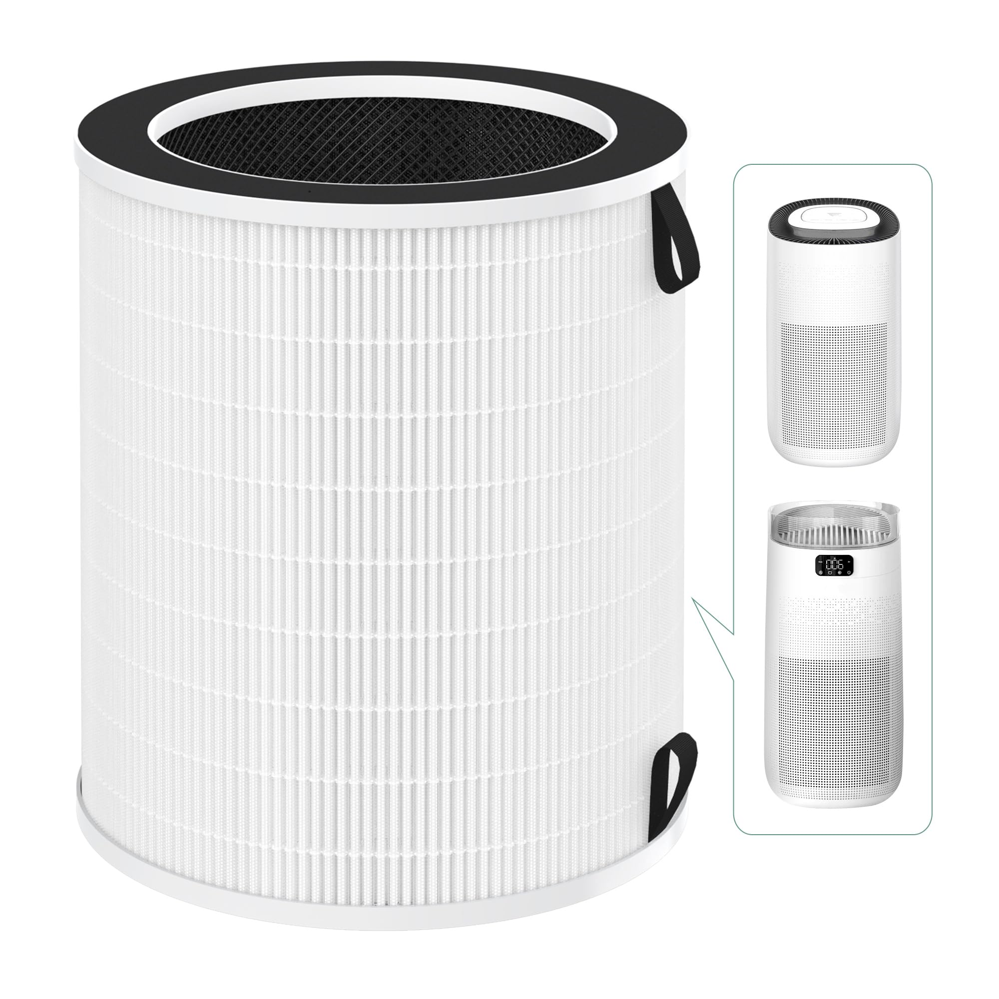 Max Mage Mage Pro Filter Replacement Compatible With Afloia Max Mage Mage Pro Air Purifi-ers Sans Air-Honati Compass