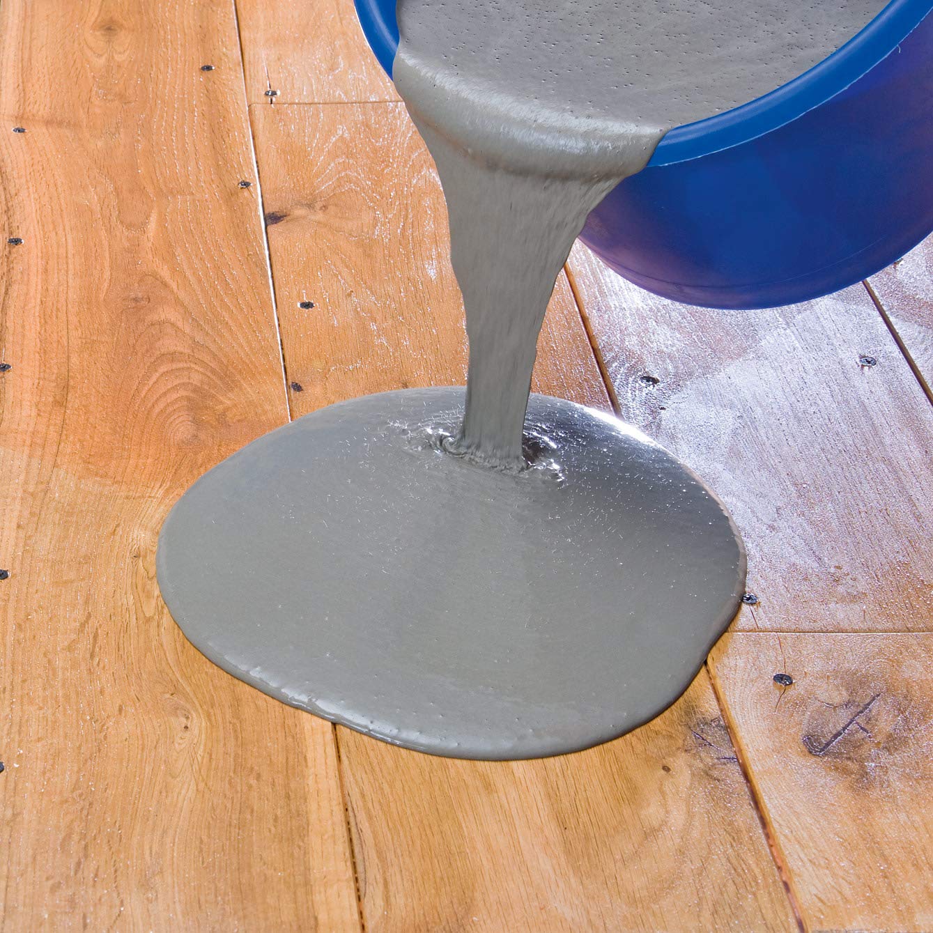 Knauf Faserflex Fließ-Spachtel, Ausgleichs-Masse, 20-kg – Spachtel-Masse, Ausgleichs-Spachtel, selbstverlaufend, Hochleistungs-Spachtel, spannungsarm, frostsicher, für 2-mm bis 15-mm Schichtdicken