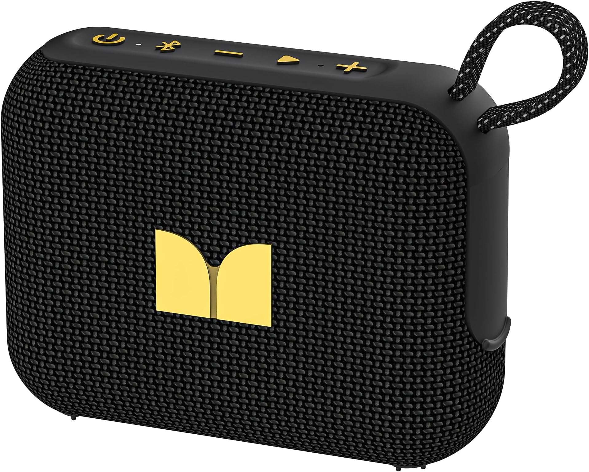 Cube 1 Portable Bluetooth Speaker, IP68 Waterproof, Bluetooth 6.0, 20H Playtime, Powerful Stereo Sound, Speaker for Home, Outdoors and Travel, Black