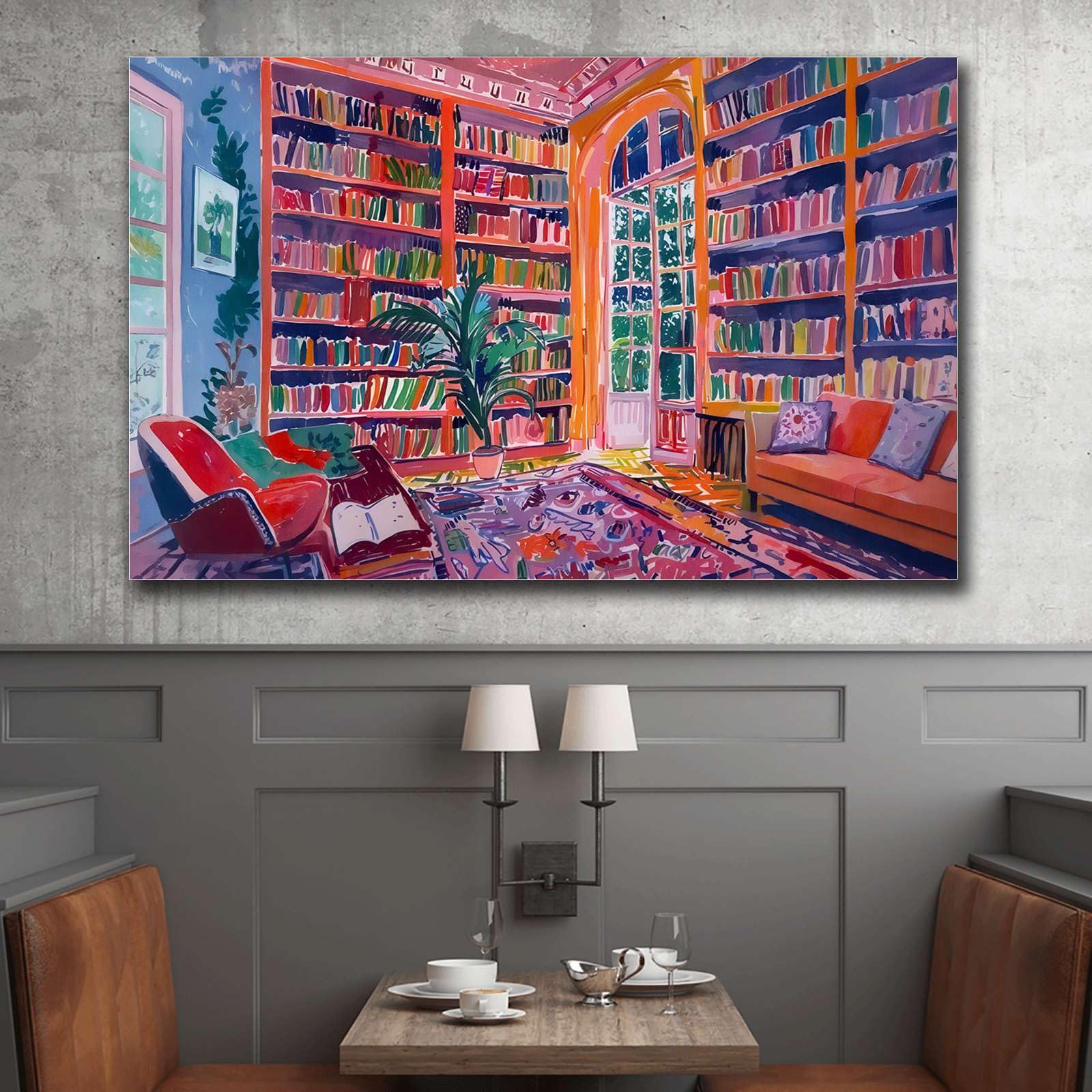 Amazon.com: HSHYXARTYX Canvas Painting Wall Mural Print Henri