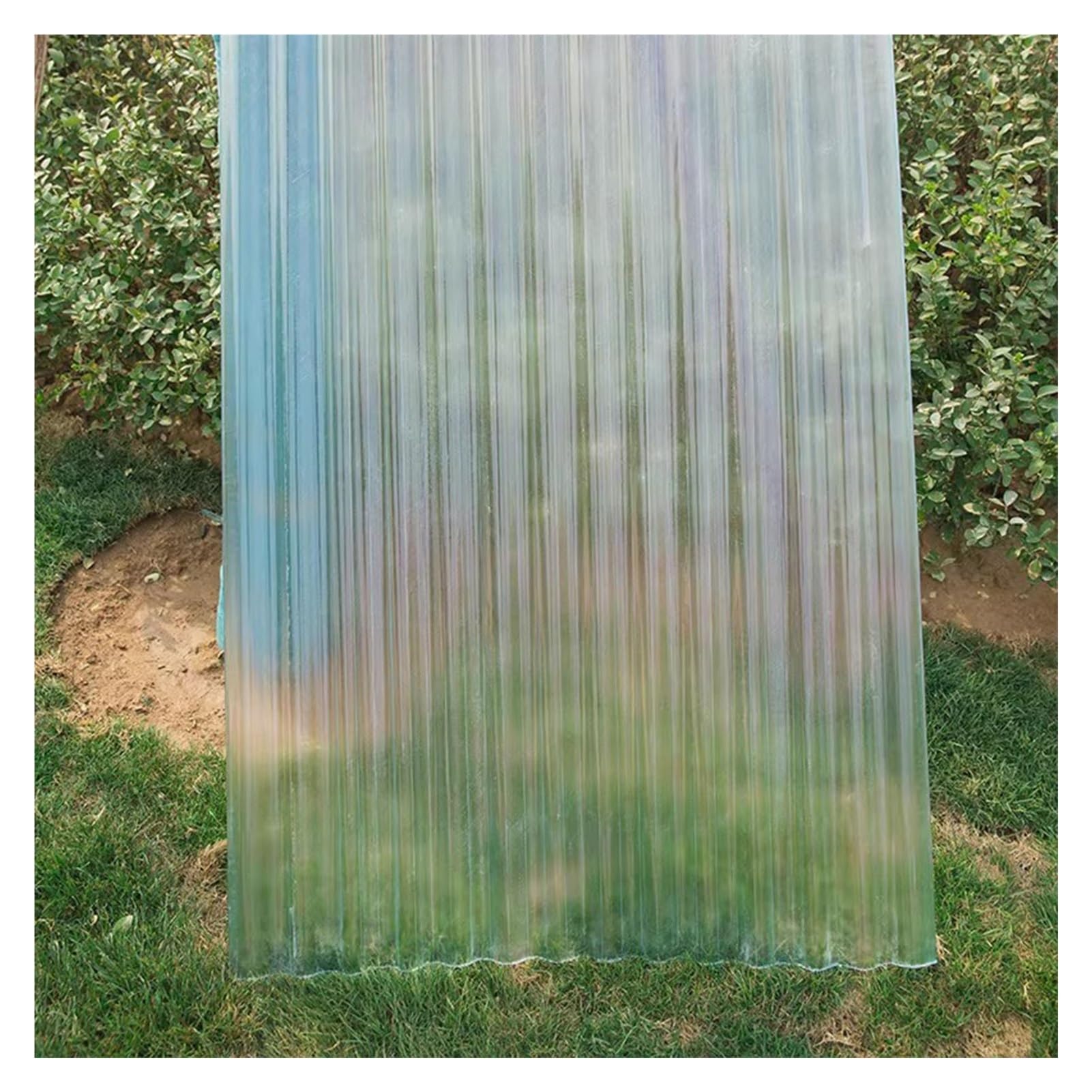 Plaques en polycarbonate alvéolaire résistant à la pression pour réparer une toiture