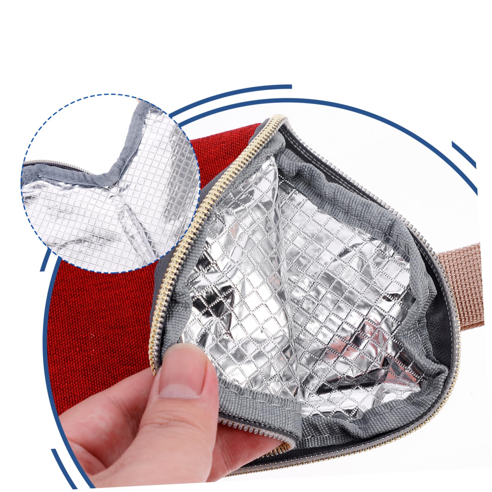 SUPVOX Mummy Tote Bag Feeding Bottle Bag Milk Insulation for Warm Milk Storage