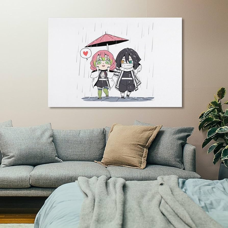 Amazon.co.jp: 鬼滅の刃 甘露寺 蜜璃 伊黒 小芭内 ポスター