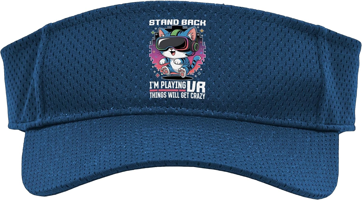 Gaming Cat VR Gamer Sport Sun Visor
