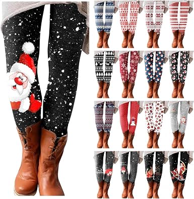 Gillberry Women's Christmas Leggings 