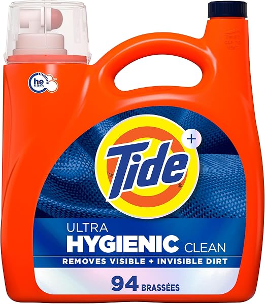 Tide Ultra Hygienic Clean Liquid Laundry Detergent 94 Loads