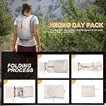 FIORETTO 15L Hiking Backpack for Women Men Mini Packable Backpack Lightweight Small Daypack for Camping Travel Outdoor