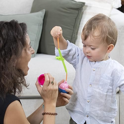 Miniatura 8 de Lalaboom 24 piezas de cuentas para bebés y niños pequeños, juguete educativo Montessori de construcción STEM de 10 meses a 3 años - BL200