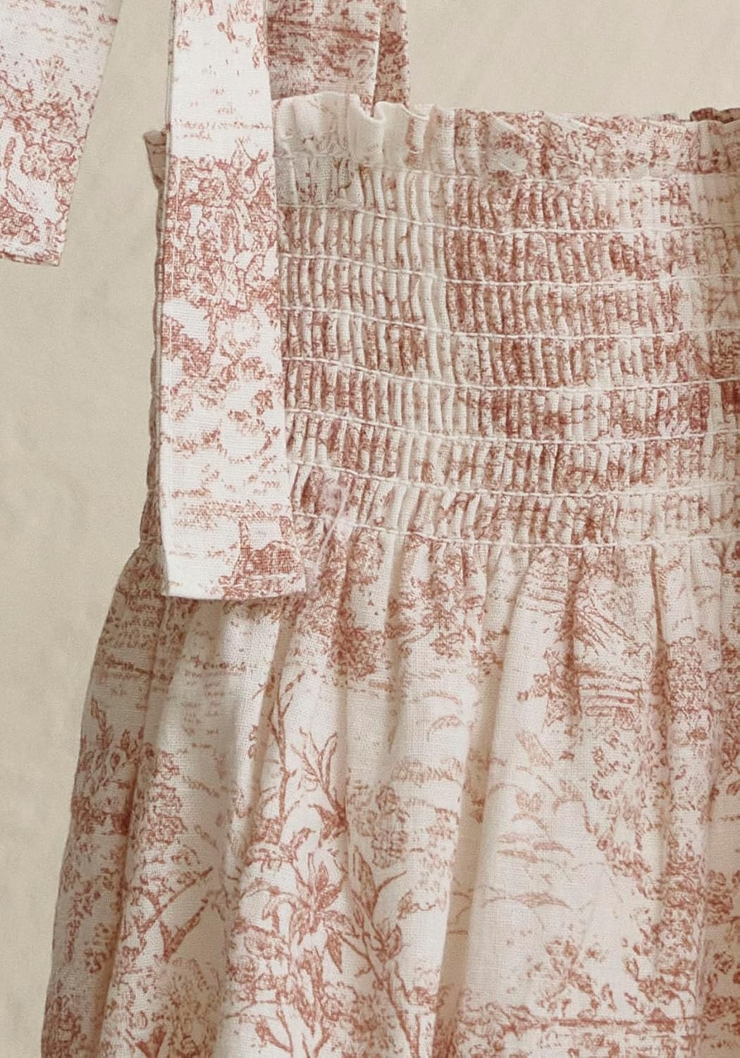 NOTHING FITS BUT Baby’s Classic Linen Cotton Dress, Yunji Onesie, Infant’s Casual Frock
