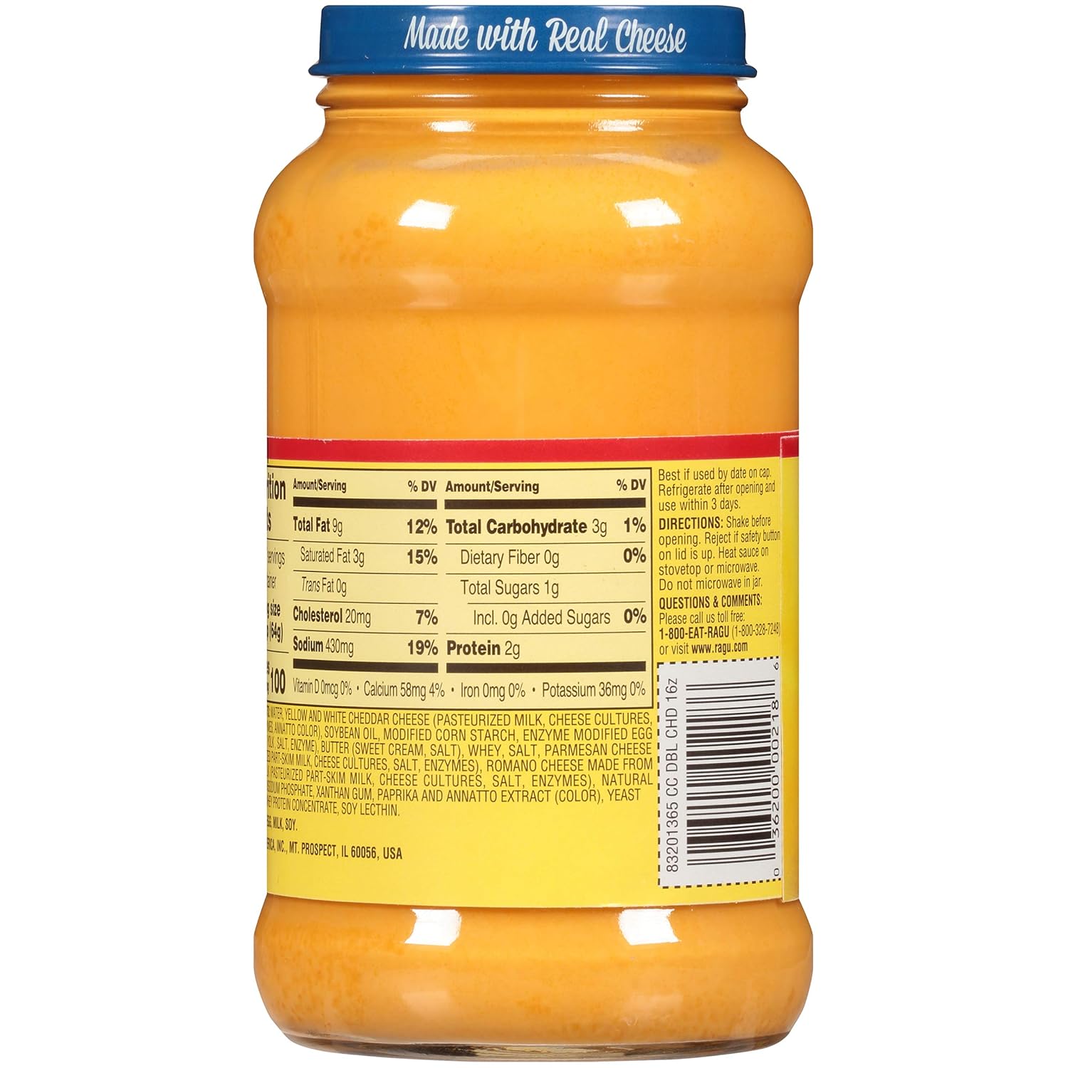 Buy Ragú Double Cheddar Sauce, 16 oz Online at Lowest Price in Ubuy
