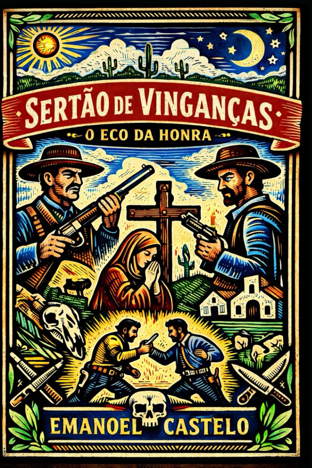 Sertão de Vinganças- O Eco da Honra: Uma jornada pelo coração do sertão pernambucano, onde a seca e a vingança moldam destinos