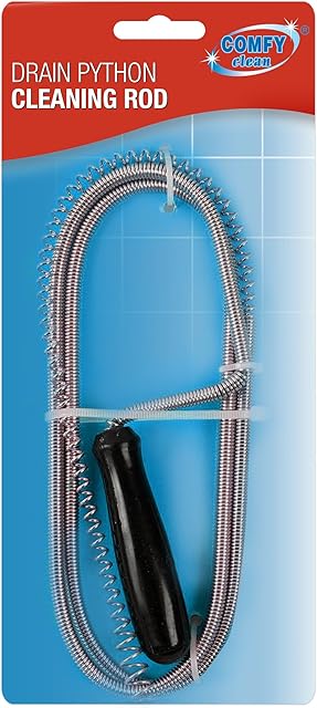 COMFY CLEAN Flexible Sink Wire & Drain Cleaner Unblocker Kitchen Bathroom Sink Bath Pipe Clean