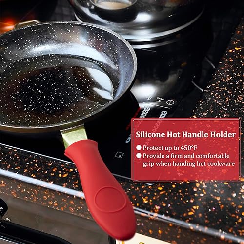 Miniatura 4 de El juego de 8 piezas de limpiador de hierro fundido incluye estropajo de acero inoxidable con mango largo de bambú soporte para mango caliente 2