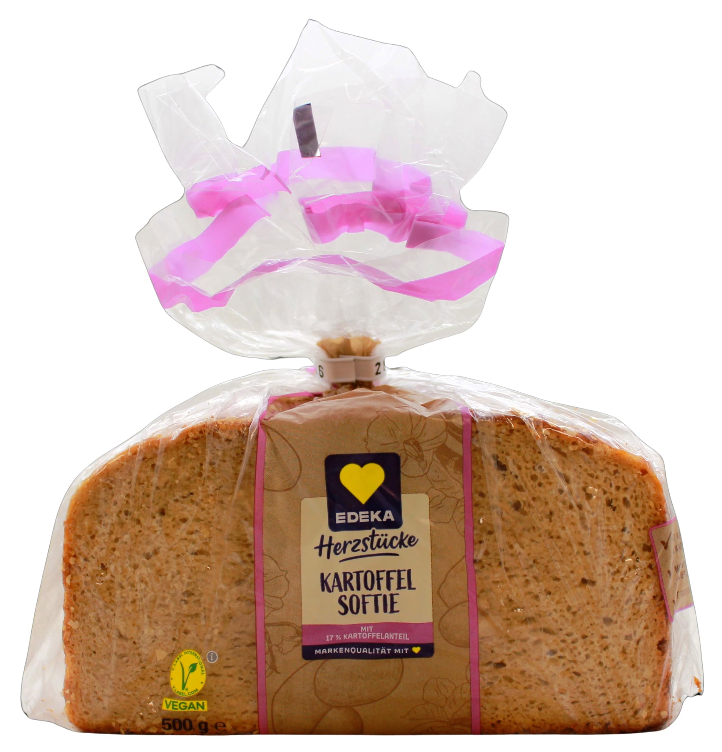Herzstücke Kartoffel Softi Weizenmischbrot, 5er Pack (5 x 500g)