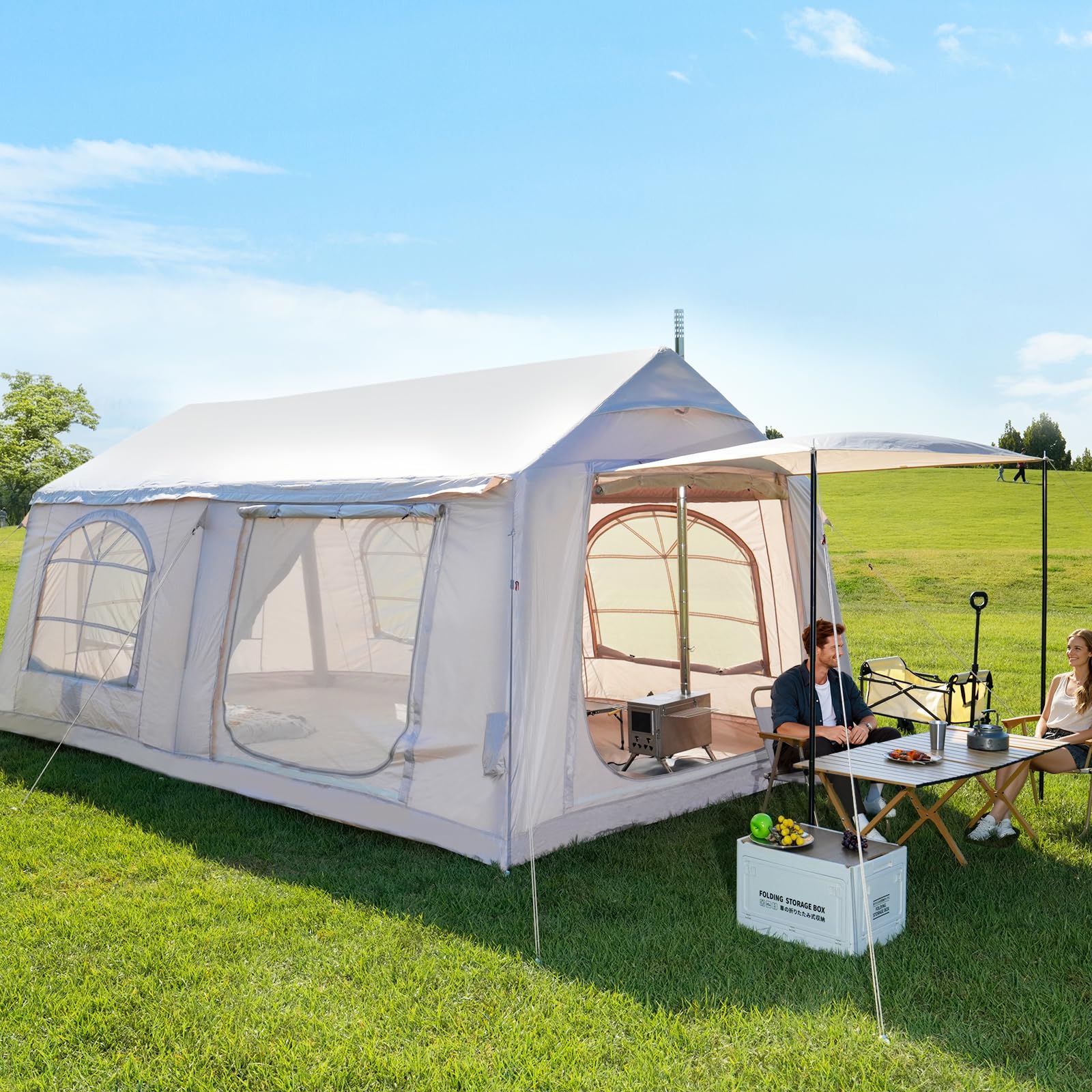 ABORON Inflatable Camping Tent
