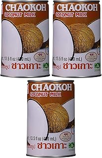 Chaokoh Coconut Milk 13.5 ounce (Pack Of 3) Pack of 3