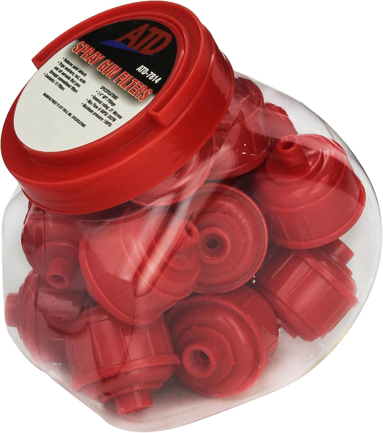 ATD Tools 7814 15Piece Spray Gun Filter Automotive