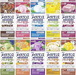 メイバランスブリックゼリー バラエティーBOX 220g×30本(10種×3本) 明治