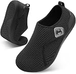JIASUQI Hommes Chaussures de marche large pied barbé diabétique Orthopédie récupération chaussures confortable réglable zéro goutte sneakers pour l'intérieur extérieur
