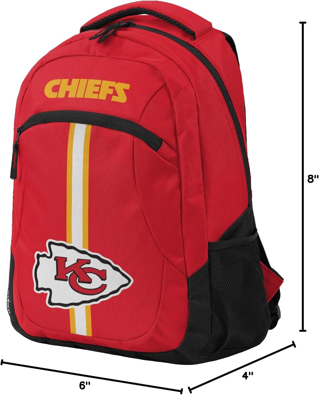 FOCO Kansas City Chiefs NFL Action Backpack - Image 4