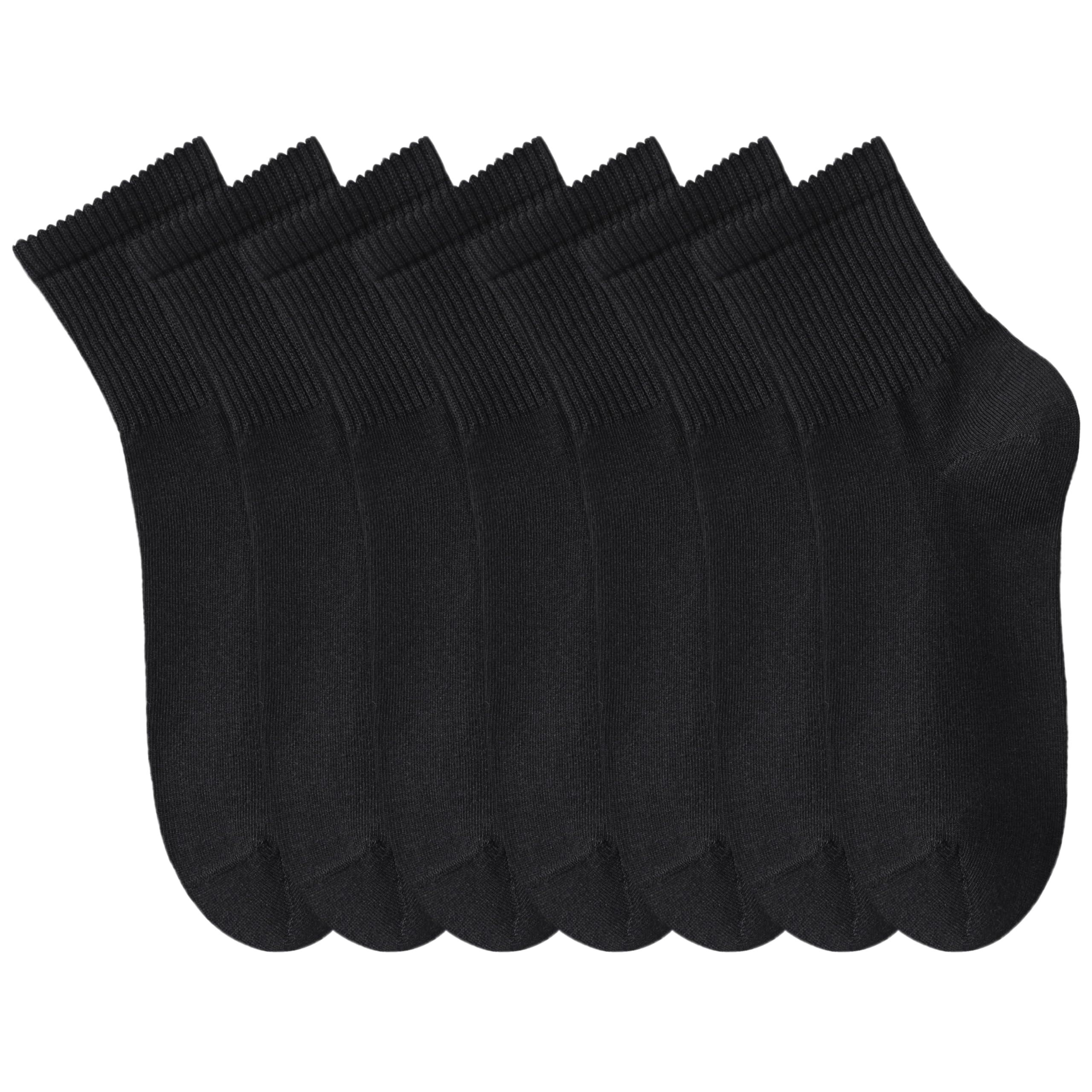 Women's Cotton Quarter Crew Socks