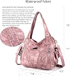 Sacs à main pour femmes Sac à bandoulière de mode Sac à dos de la poignée supérieure Sac à main en cuir synthétique lavé